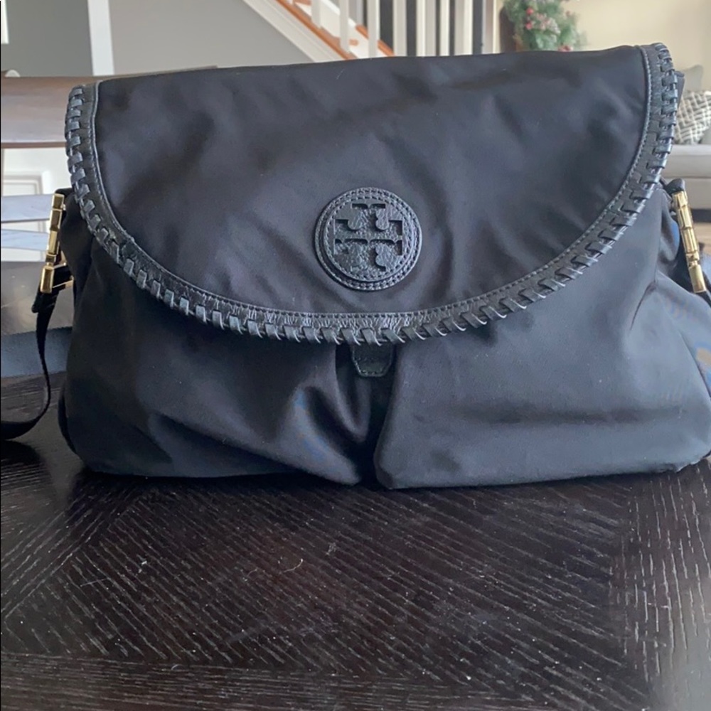 Slightly used Tory Burch diaper bag!